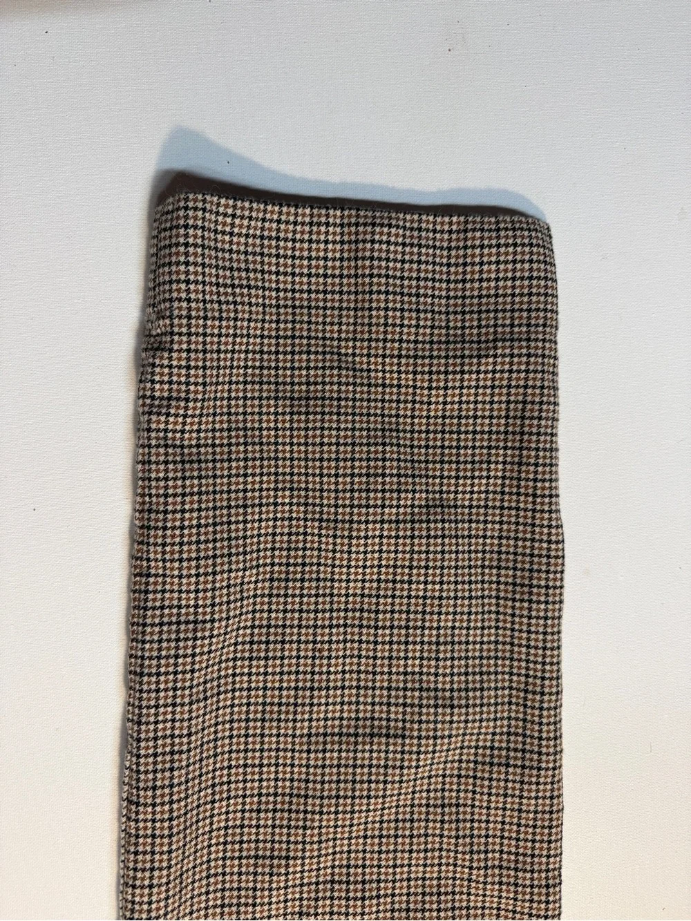 Banana Republic‎ Men’s Tan and Black Micro-Check Chinos
